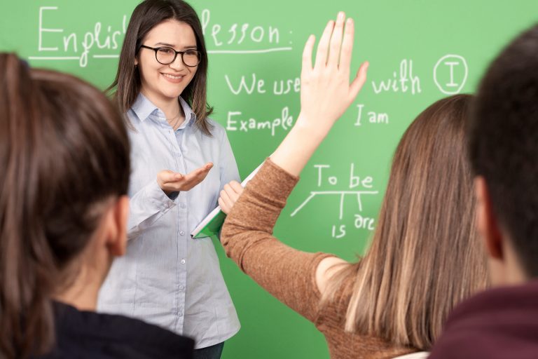 Inglês medição de texto