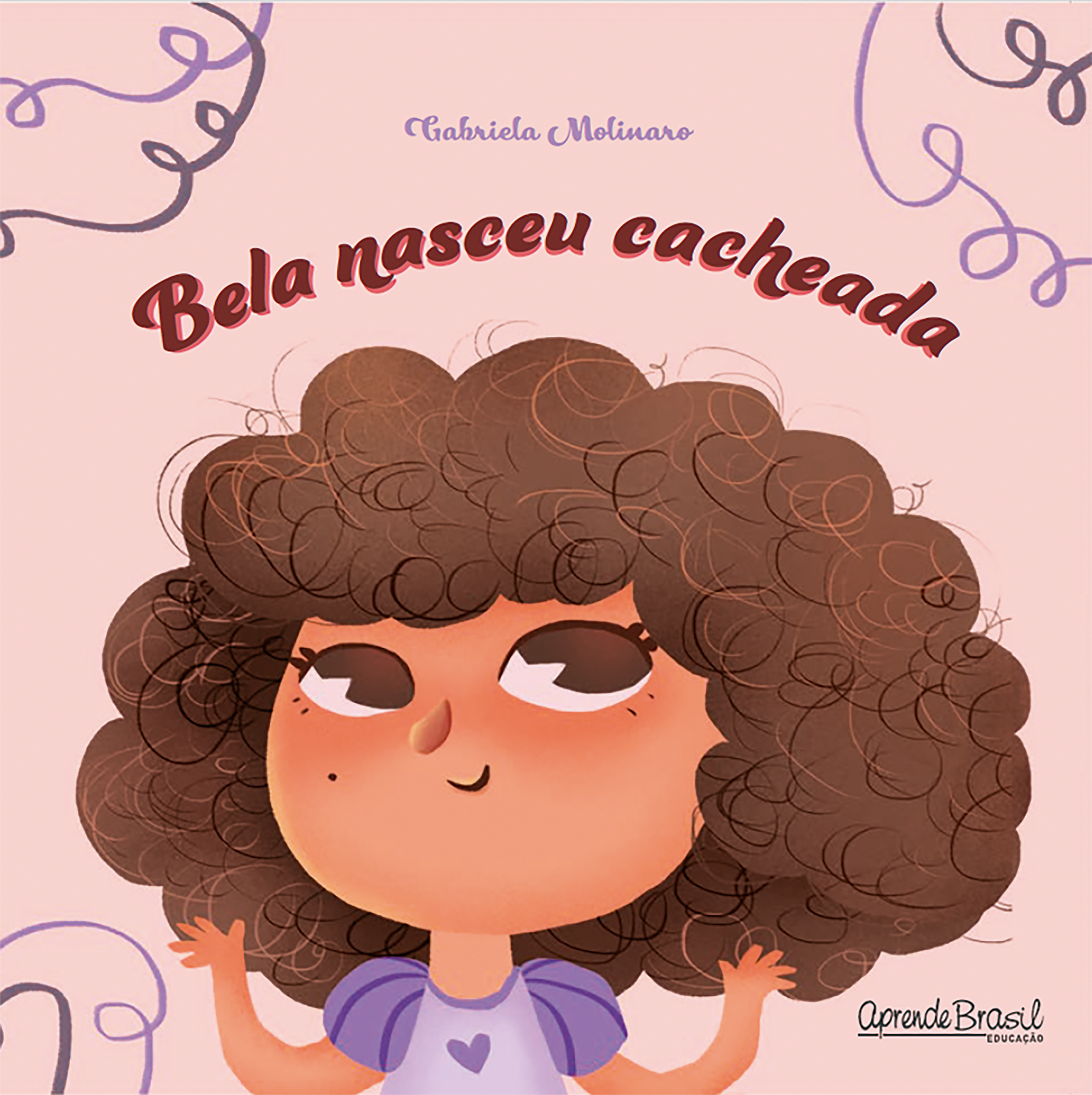 Bela nasceu cacheada