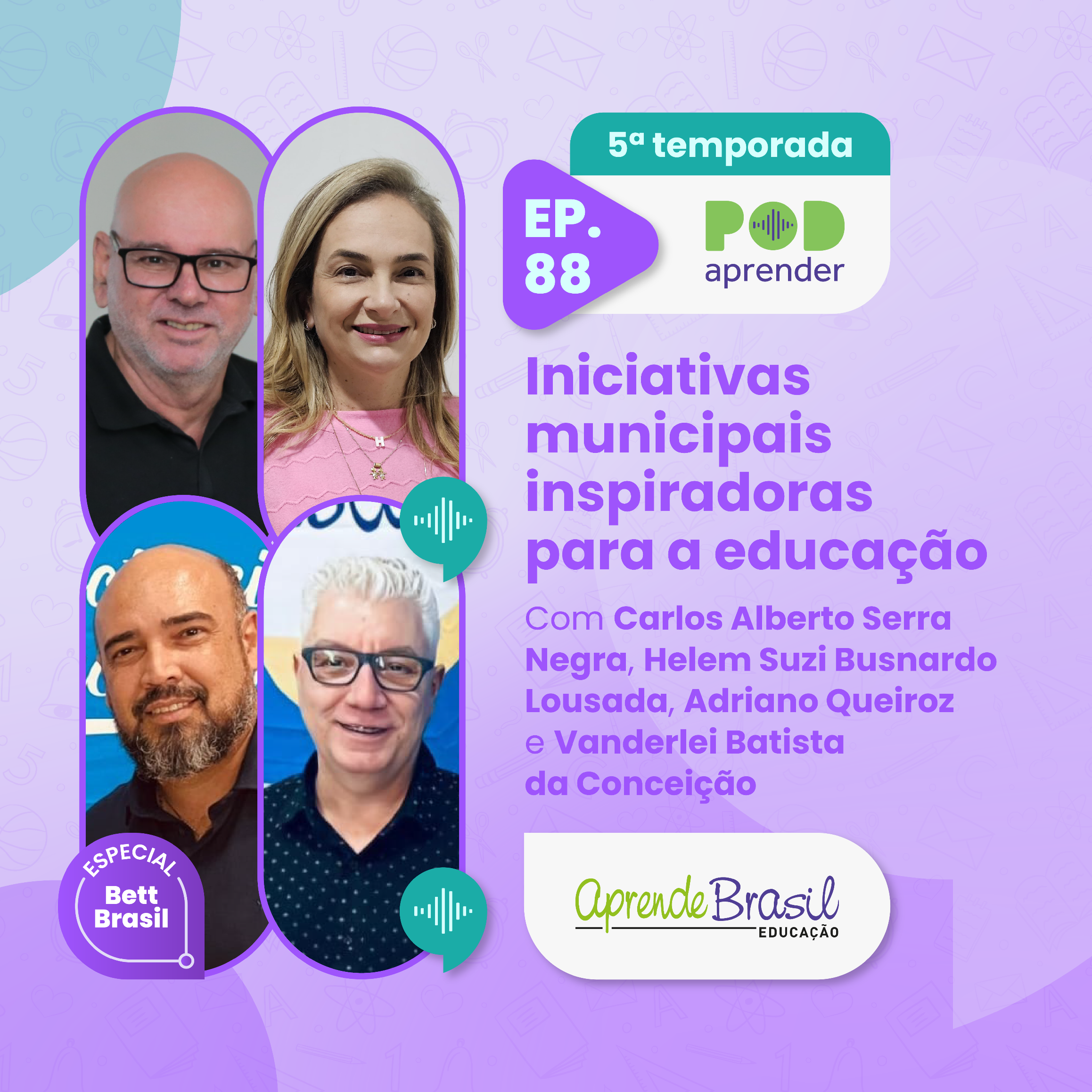 #88 – Iniciativas municipais inspiradoras para a educação – Parte 1 episode artwork